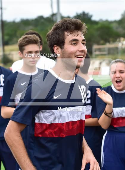 Thumbnail 1 in Dallas International vs Presbyterian Pan American (TAPPS State Soccer Championship Final) photogallery.