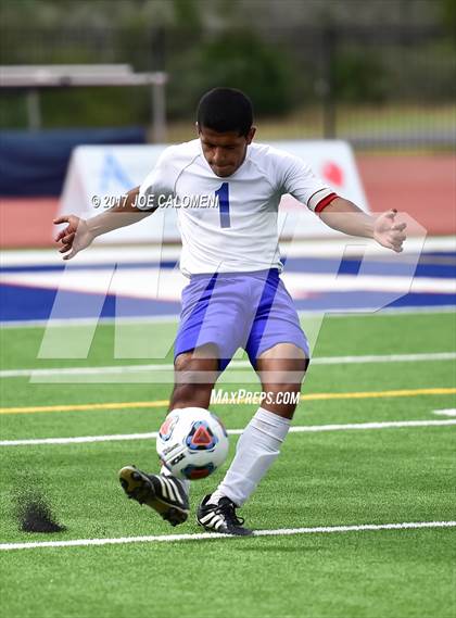 Thumbnail 3 in Dallas International vs Presbyterian Pan American (TAPPS State Soccer Championship Final) photogallery.
