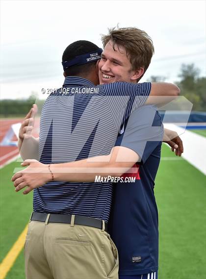 Thumbnail 3 in Dallas International vs Presbyterian Pan American (TAPPS State Soccer Championship Final) photogallery.