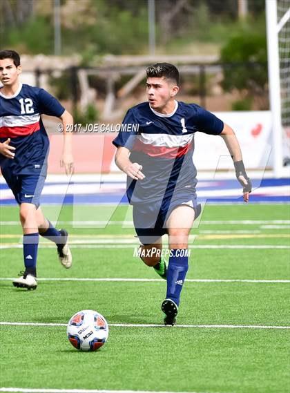 Thumbnail 1 in Dallas International vs Presbyterian Pan American (TAPPS State Soccer Championship Final) photogallery.