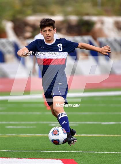 Thumbnail 1 in Dallas International vs Presbyterian Pan American (TAPPS State Soccer Championship Final) photogallery.
