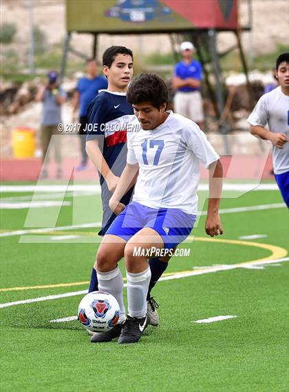 Thumbnail 3 in Dallas International vs Presbyterian Pan American (TAPPS State Soccer Championship Final) photogallery.