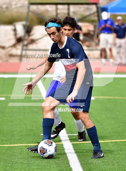 Thumbnail 3 in Dallas International vs Presbyterian Pan American (TAPPS State Soccer Championship Final) photogallery.