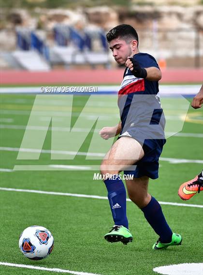 Thumbnail 1 in Dallas International vs Presbyterian Pan American (TAPPS State Soccer Championship Final) photogallery.