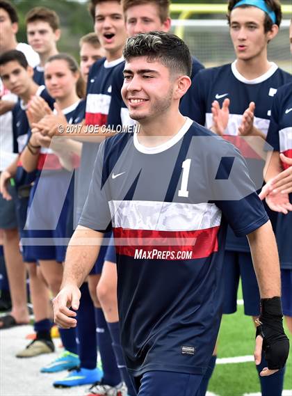 Thumbnail 1 in Dallas International vs Presbyterian Pan American (TAPPS State Soccer Championship Final) photogallery.