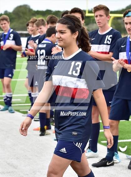 Thumbnail 2 in Dallas International vs Presbyterian Pan American (TAPPS State Soccer Championship Final) photogallery.