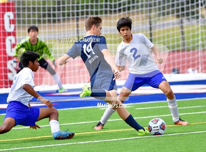 Thumbnail 3 in Dallas International vs Presbyterian Pan American (TAPPS State Soccer Championship Final) photogallery.