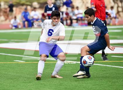 Thumbnail 2 in Dallas International vs Presbyterian Pan American (TAPPS State Soccer Championship Final) photogallery.