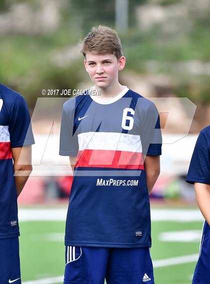 Thumbnail 2 in Dallas International vs Presbyterian Pan American (TAPPS State Soccer Championship Final) photogallery.