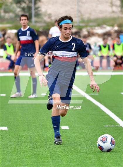 Thumbnail 1 in Dallas International vs Presbyterian Pan American (TAPPS State Soccer Championship Final) photogallery.