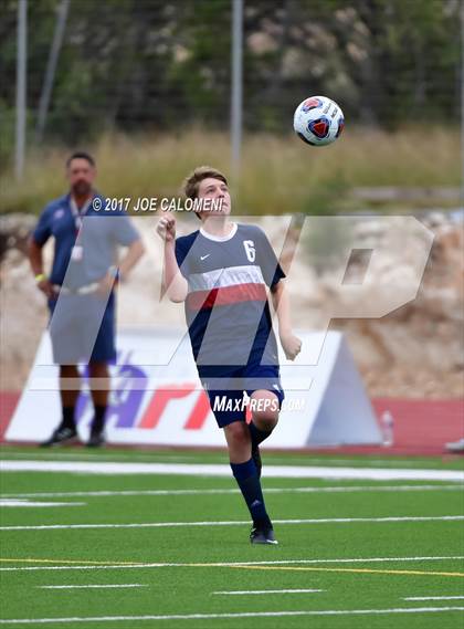 Thumbnail 3 in Dallas International vs Presbyterian Pan American (TAPPS State Soccer Championship Final) photogallery.