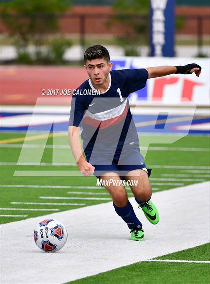 Thumbnail 3 in Dallas International vs Presbyterian Pan American (TAPPS State Soccer Championship Final) photogallery.