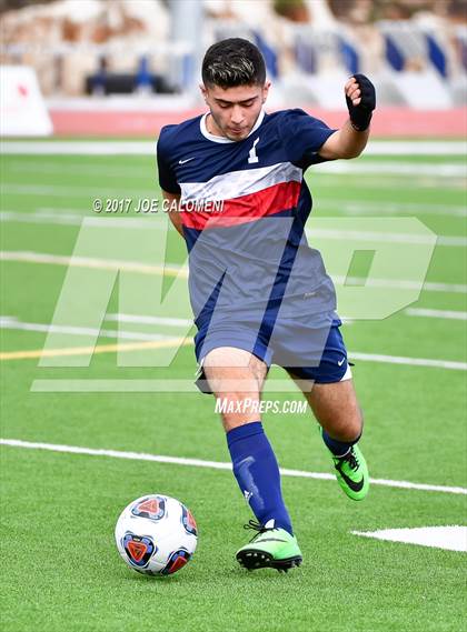 Thumbnail 2 in Dallas International vs Presbyterian Pan American (TAPPS State Soccer Championship Final) photogallery.