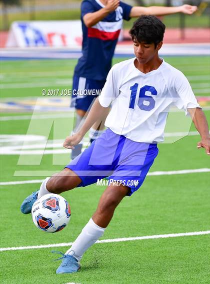 Thumbnail 1 in Dallas International vs Presbyterian Pan American (TAPPS State Soccer Championship Final) photogallery.