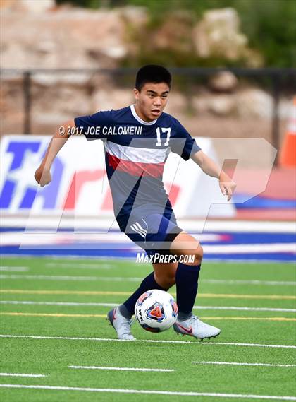 Thumbnail 3 in Dallas International vs Presbyterian Pan American (TAPPS State Soccer Championship Final) photogallery.