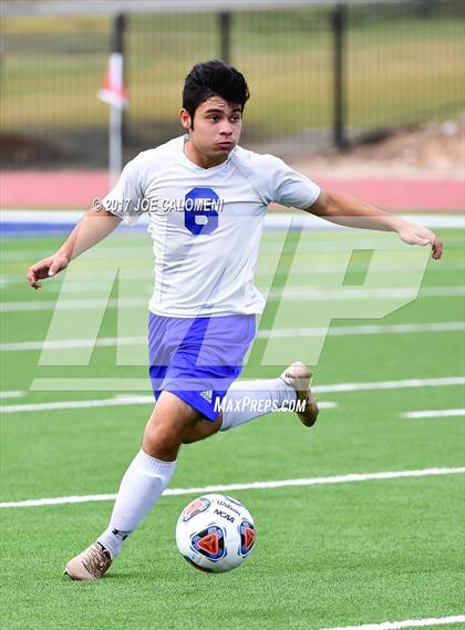 Thumbnail 3 in Dallas International vs Presbyterian Pan American (TAPPS State Soccer Championship Final) photogallery.