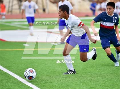 Thumbnail 2 in Dallas International vs Presbyterian Pan American (TAPPS State Soccer Championship Final) photogallery.