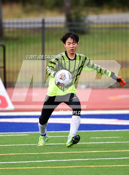 Thumbnail 2 in Dallas International vs Presbyterian Pan American (TAPPS State Soccer Championship Final) photogallery.