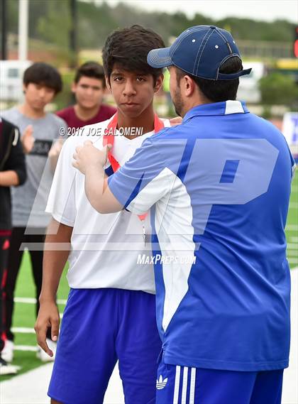 Thumbnail 1 in Dallas International vs Presbyterian Pan American (TAPPS State Soccer Championship Final) photogallery.