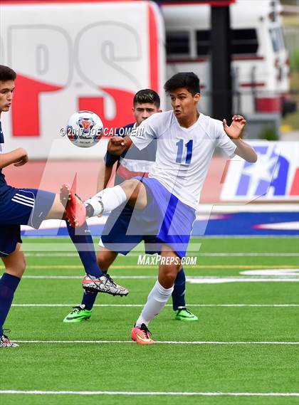 Thumbnail 1 in Dallas International vs Presbyterian Pan American (TAPPS State Soccer Championship Final) photogallery.