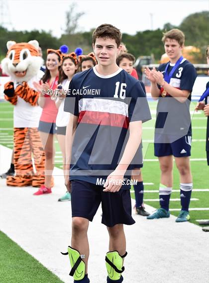 Thumbnail 2 in Dallas International vs Presbyterian Pan American (TAPPS State Soccer Championship Final) photogallery.