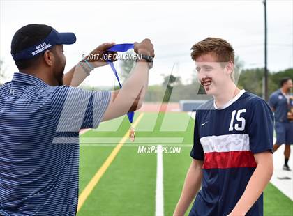 Thumbnail 1 in Dallas International vs Presbyterian Pan American (TAPPS State Soccer Championship Final) photogallery.