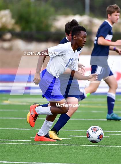 Thumbnail 3 in Dallas International vs Presbyterian Pan American (TAPPS State Soccer Championship Final) photogallery.