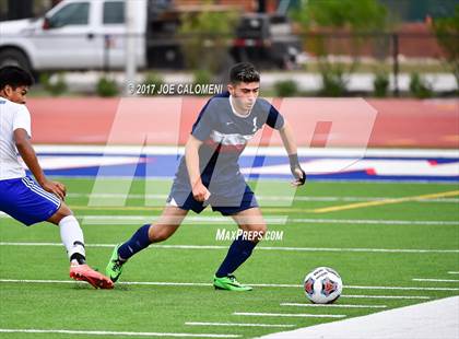 Thumbnail 3 in Dallas International vs Presbyterian Pan American (TAPPS State Soccer Championship Final) photogallery.