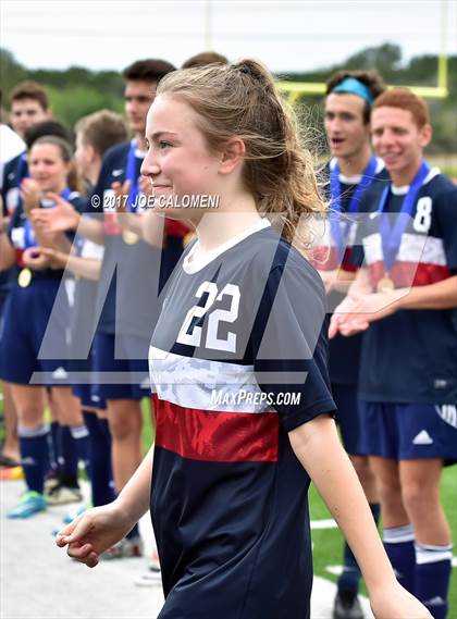 Thumbnail 1 in Dallas International vs Presbyterian Pan American (TAPPS State Soccer Championship Final) photogallery.