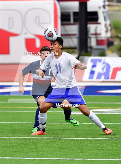 Thumbnail 2 in Dallas International vs Presbyterian Pan American (TAPPS State Soccer Championship Final) photogallery.