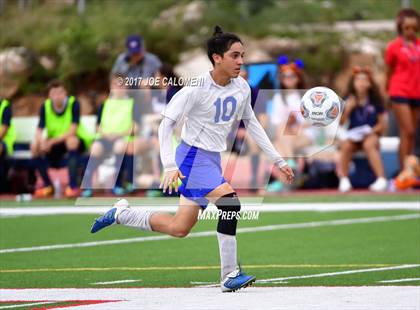 Thumbnail 3 in Dallas International vs Presbyterian Pan American (TAPPS State Soccer Championship Final) photogallery.