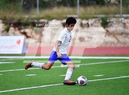 Thumbnail 3 in Dallas International vs Presbyterian Pan American (TAPPS State Soccer Championship Final) photogallery.