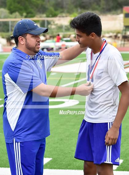 Thumbnail 3 in Dallas International vs Presbyterian Pan American (TAPPS State Soccer Championship Final) photogallery.
