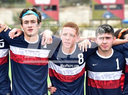 Thumbnail 3 in Dallas International vs Presbyterian Pan American (TAPPS State Soccer Championship Final) photogallery.