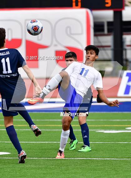 Thumbnail 3 in Dallas International vs Presbyterian Pan American (TAPPS State Soccer Championship Final) photogallery.