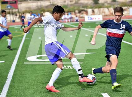 Thumbnail 1 in Dallas International vs Presbyterian Pan American (TAPPS State Soccer Championship Final) photogallery.