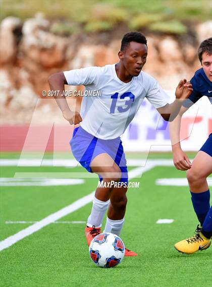 Thumbnail 3 in Dallas International vs Presbyterian Pan American (TAPPS State Soccer Championship Final) photogallery.