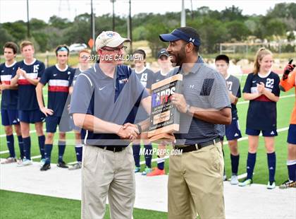 Thumbnail 2 in Dallas International vs Presbyterian Pan American (TAPPS State Soccer Championship Final) photogallery.