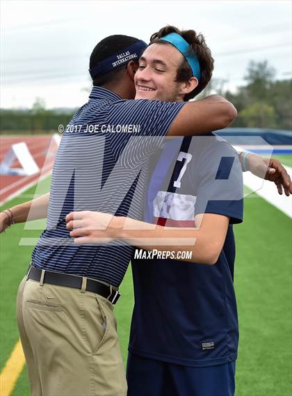 Thumbnail 3 in Dallas International vs Presbyterian Pan American (TAPPS State Soccer Championship Final) photogallery.