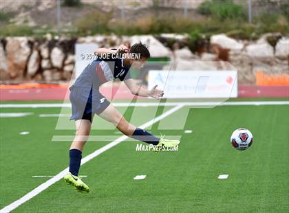Thumbnail 2 in Dallas International vs Presbyterian Pan American (TAPPS State Soccer Championship Final) photogallery.