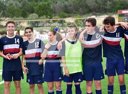 Thumbnail 1 in Dallas International vs Presbyterian Pan American (TAPPS State Soccer Championship Final) photogallery.