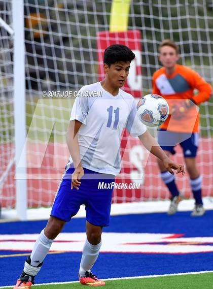 Thumbnail 1 in Dallas International vs Presbyterian Pan American (TAPPS State Soccer Championship Final) photogallery.
