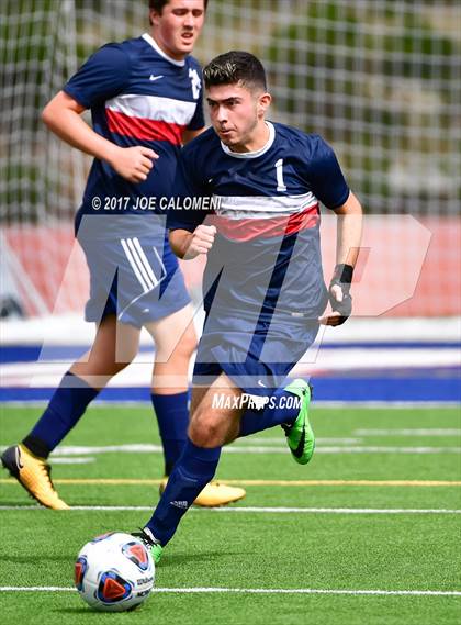 Thumbnail 2 in Dallas International vs Presbyterian Pan American (TAPPS State Soccer Championship Final) photogallery.