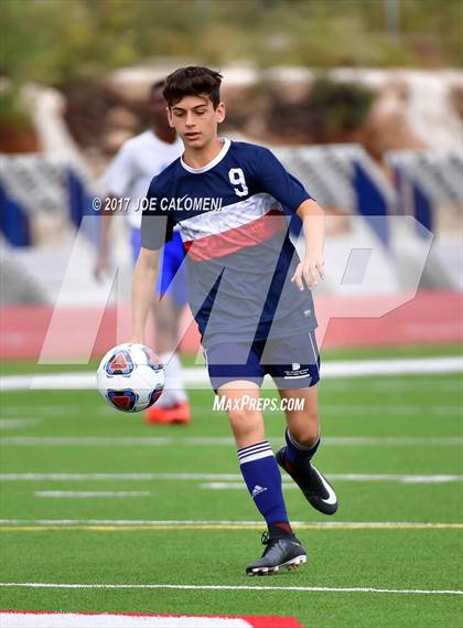 Thumbnail 3 in Dallas International vs Presbyterian Pan American (TAPPS State Soccer Championship Final) photogallery.