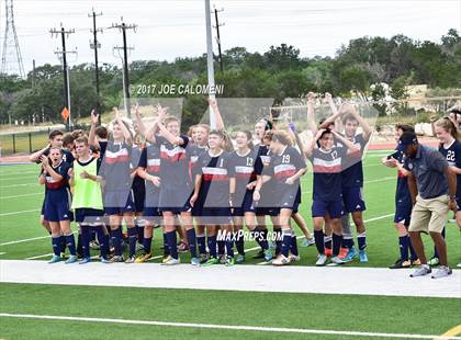 Thumbnail 1 in Dallas International vs Presbyterian Pan American (TAPPS State Soccer Championship Final) photogallery.