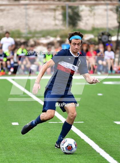 Thumbnail 2 in Dallas International vs Presbyterian Pan American (TAPPS State Soccer Championship Final) photogallery.