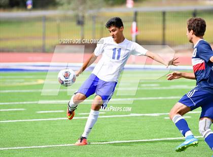 Thumbnail 2 in Dallas International vs Presbyterian Pan American (TAPPS State Soccer Championship Final) photogallery.