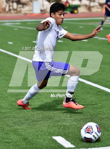 Thumbnail 3 in Dallas International vs Presbyterian Pan American (TAPPS State Soccer Championship Final) photogallery.