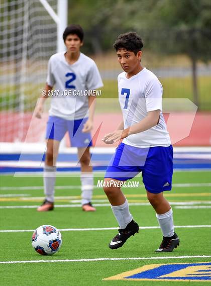 Thumbnail 1 in Dallas International vs Presbyterian Pan American (TAPPS State Soccer Championship Final) photogallery.