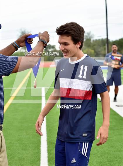 Thumbnail 2 in Dallas International vs Presbyterian Pan American (TAPPS State Soccer Championship Final) photogallery.